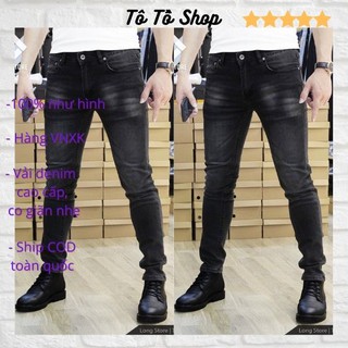 Quần Jean Nam Đẹp ❤️FREESHIP❤️ Quần Bò Nam Mẫu Mới Chất Liệu Denim Cao Cấp Thời Trang Chuẩn Hàng Shop Tô Tồ Shop -QJN53