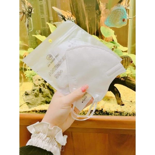 Túi 5 cái Khẩu trang 6D Famapro Nam Anh Platium 5 lớp chính hãng Nam Anh, siêu kháng khuẩn và lọc bụi mịn
