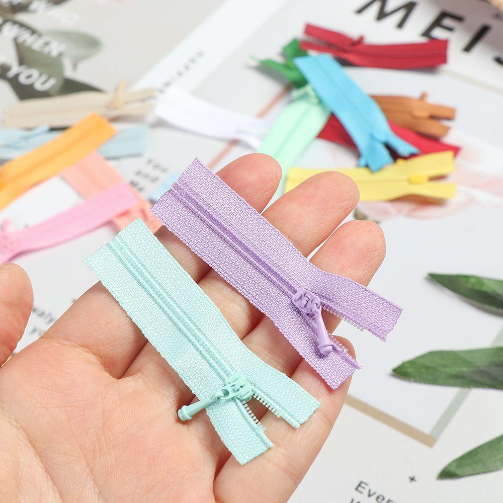 BEBETTERM Set 5 Dây Khóa Kéo Mini 5 * 1.7cm Dùng Để May Vá Đa Năng Tiện Dụng