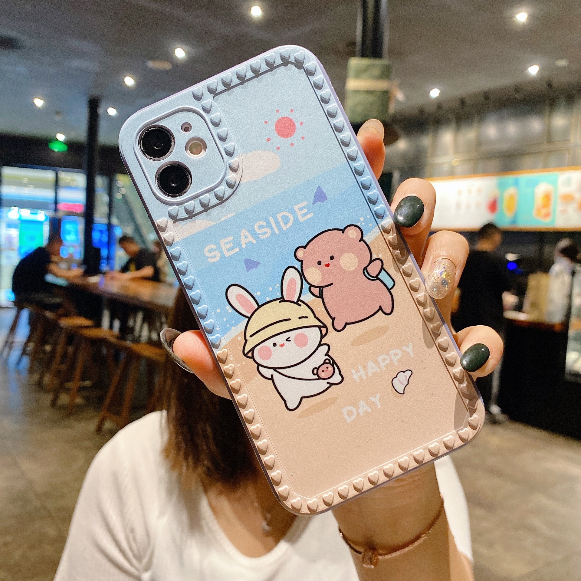 Ốp điện thoại hình gấu iPhone 12pro iPhone 678 IPhone 12 Promax 11 Promax iPhone 11/8 Plus / 12 Mini / 7/8 / X / XsMax | BigBuy360 - bigbuy360.vn