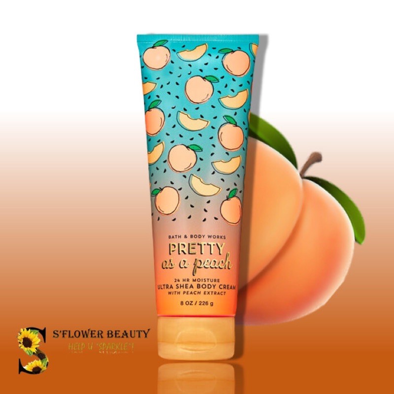 🍉 Kem Dưỡng Thể Bath & Body Works Cream - Pretty As A Peach | Pink Watermelon | Sun-Washed Citrus | Raspberry Tangerine | BigBuy360 - bigbuy360.vn