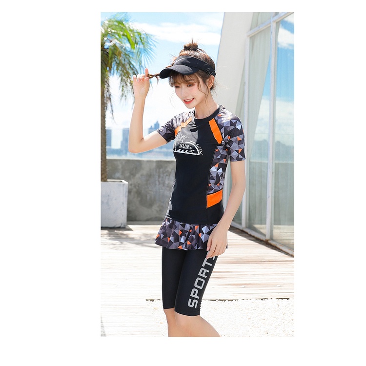 Đồ bơi dáng lửng cho nữ và bé gái lớn