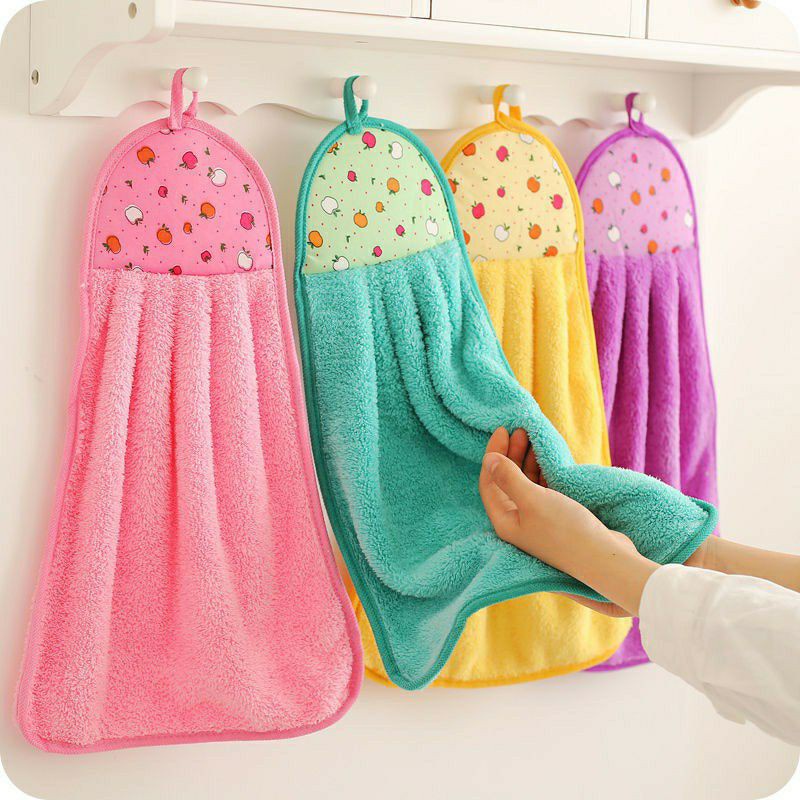 Khăn lau tay, khăn lau bàn, khăn lau bếp vải cotton mềm mại tiện lợi