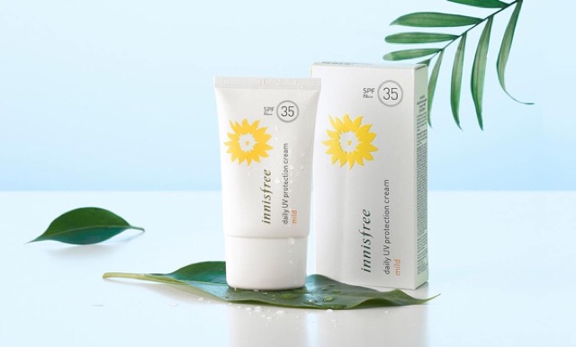 Kem Chống Nắng Dịu Nhẹ Innisfree Daily UV Protection Cream Mild SPF 35 PA++ 50ml