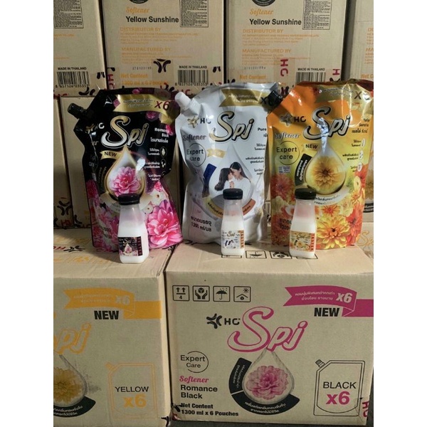 Nước xả Spj túi 1300ml hàng chuẩn Thái Lan