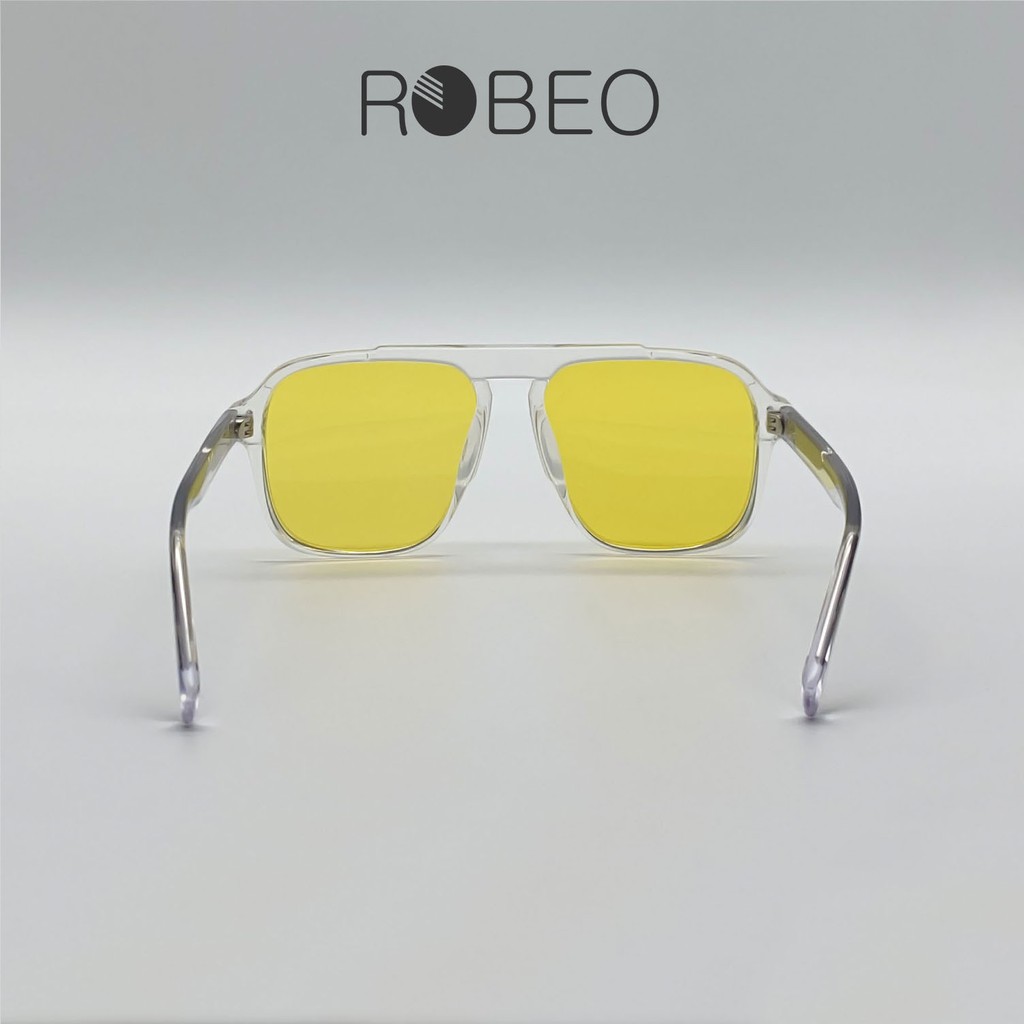 Kính râm thời trang ROBEO R0407, tròng phân cực đổi màu đi ngày và đêm - Fullbox