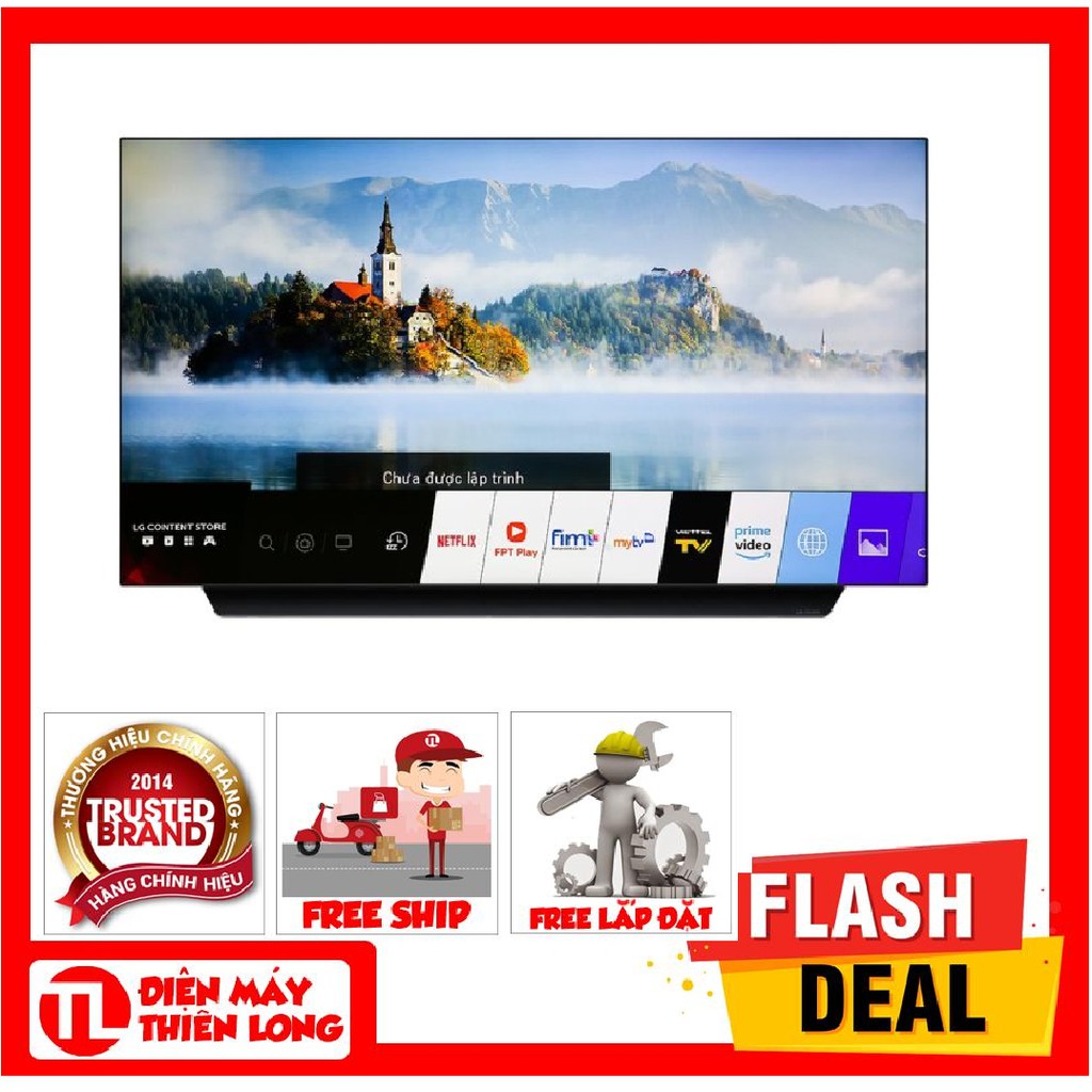 55CXPTA - MIỄN PHÍ LẮP ĐẶT - Smart Tivi OLED LG 4K 55 Inch OLED 55CXPTA ThinQ AI