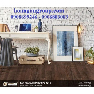 Sàn Nhựa Giả Gỗ Hèm Khóa 4mm Aimaru 4219 - Sàn Nhựa Giả Gỗ Hèm Khóa Giá Rẻ Tại Đồng Nai