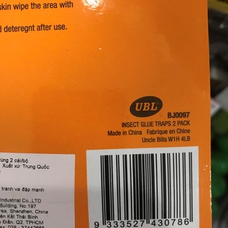 Keo bẫy côn trùng Uncle Bills BJ0097