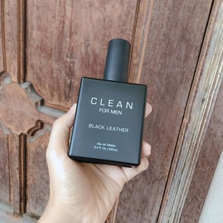 Nước hoa nam Clean For Men Black Leather Edt 100ml chuẩn Mỹ-Lafbeauty