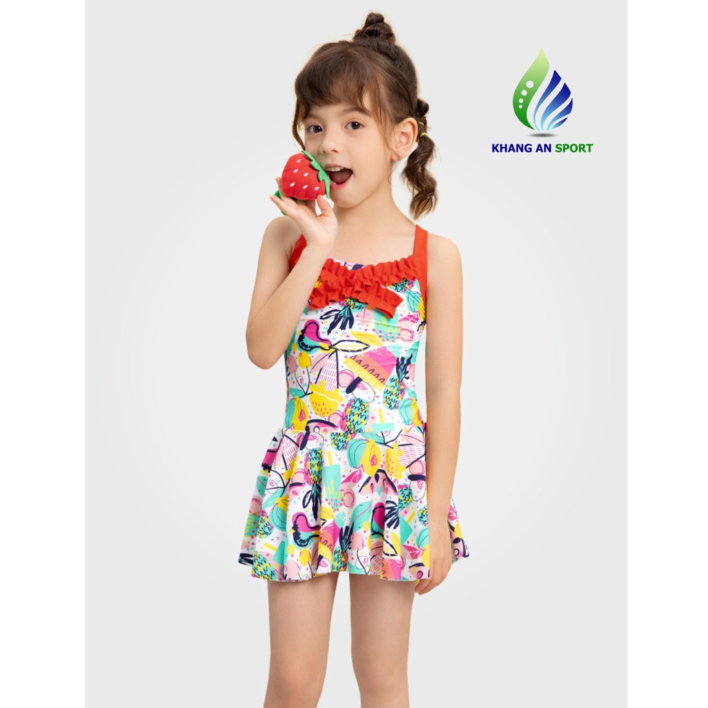 Váy Bơi Liền Bé Gái 20-40kg Yingfa Y0527
