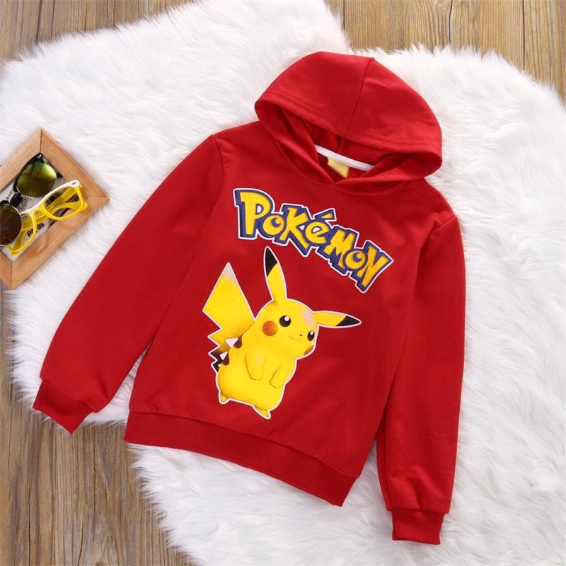 Áo hoodie pokemon cho bé