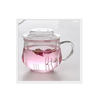 LY THỦY TINH CÓ LÕI LỌC TRÀ 300ML CAO CẤP