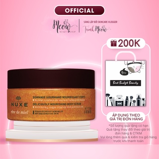 Tẩy da chết body Nuxe Reve De Miel Deliciously Nourishing Body Scrub 175ml