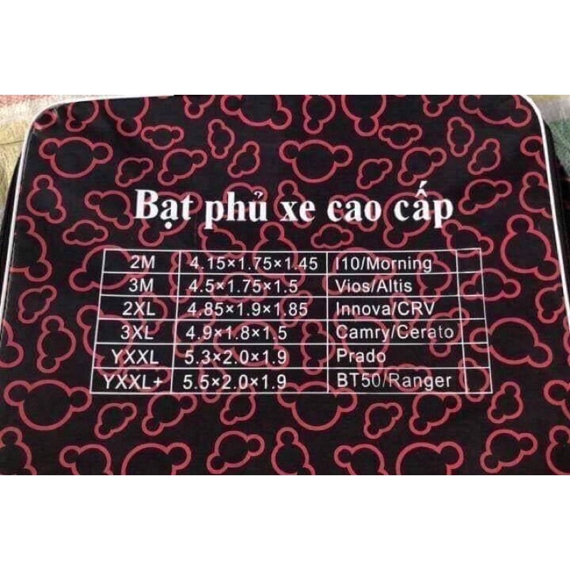 Bạt xe 3 lớpphủ kín xe không thấm nước cách nhiệt tuyệt đối, không lo mủn rách | BigBuy360 - bigbuy360.vn