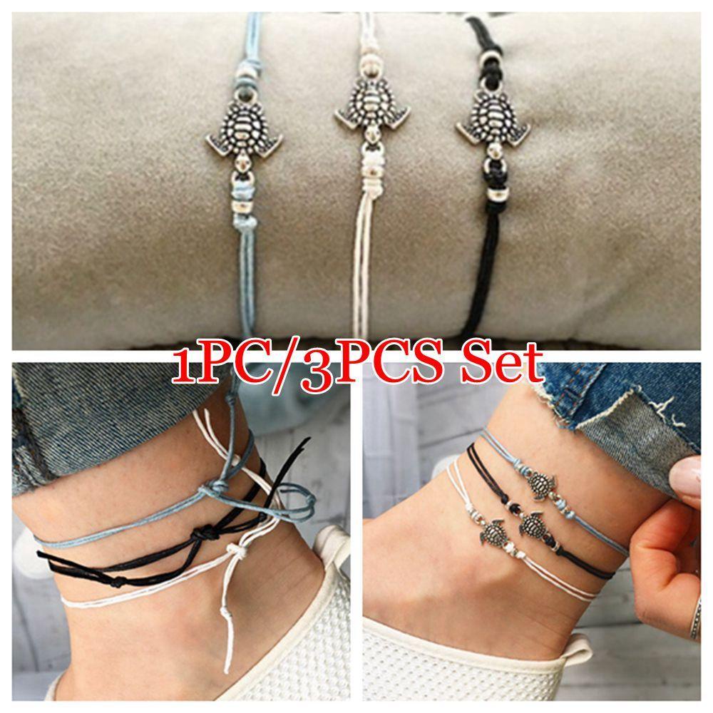 Lắc Chân Đính Hạt Phong Cách Bohemian
