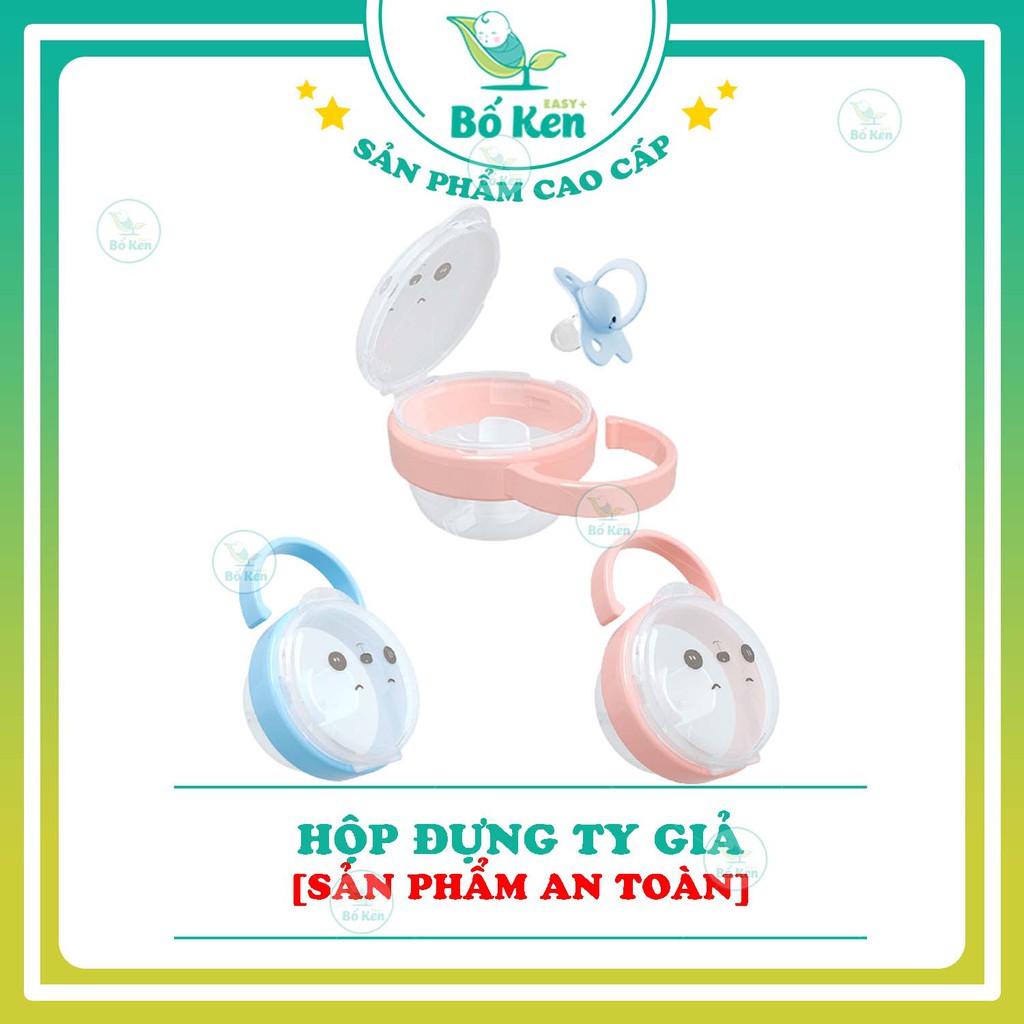 [Mã SKAMPUSH9 giảm 10% đơn 200K] Shop Bố Ken - Hộp Đựng Ti Giả Đa Năng Cho Bé [Sản Phẩm An Toàn & Rất Dễ Thương]