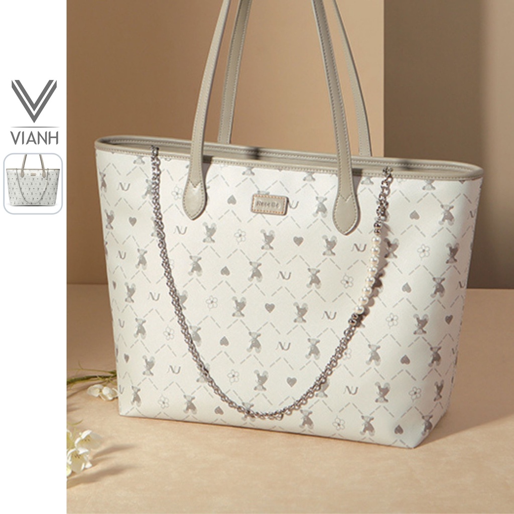 Túi xách nữ to size lớn sang trọng bộ set cao cấp kiểu tote bag thời trang hàng hiệu đẹp Nucelle 1171900 đi làm đi chơi