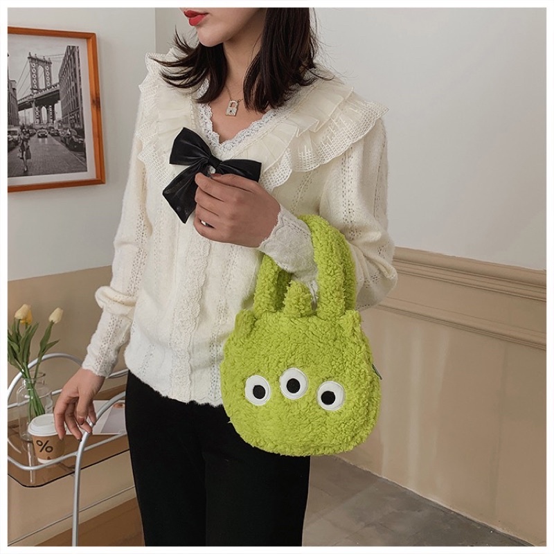 DISNEY HANDBAG-TÚI LÔNG HOẠT HÌNH. KÈM ẢNH FEEDBACK