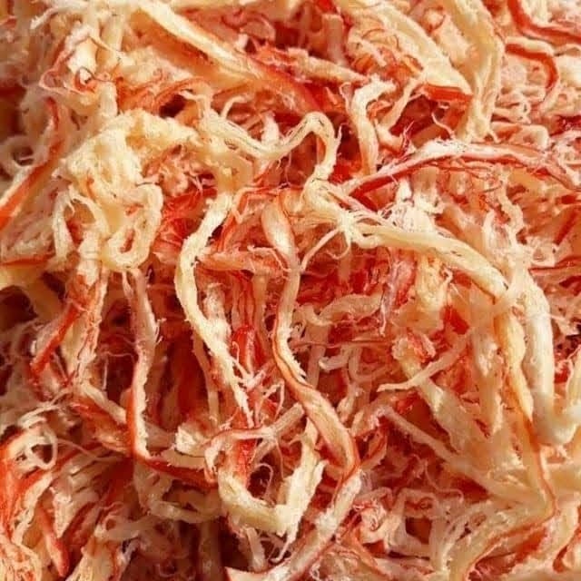 Combo 500g Mực ống xé sợi hấp nước dừa  món ăn vặt siêu ngon