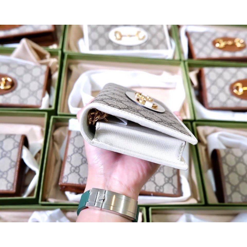 Túi Gucci horsebit size 19 box túi vải thanh lịch-phukien.changshouse