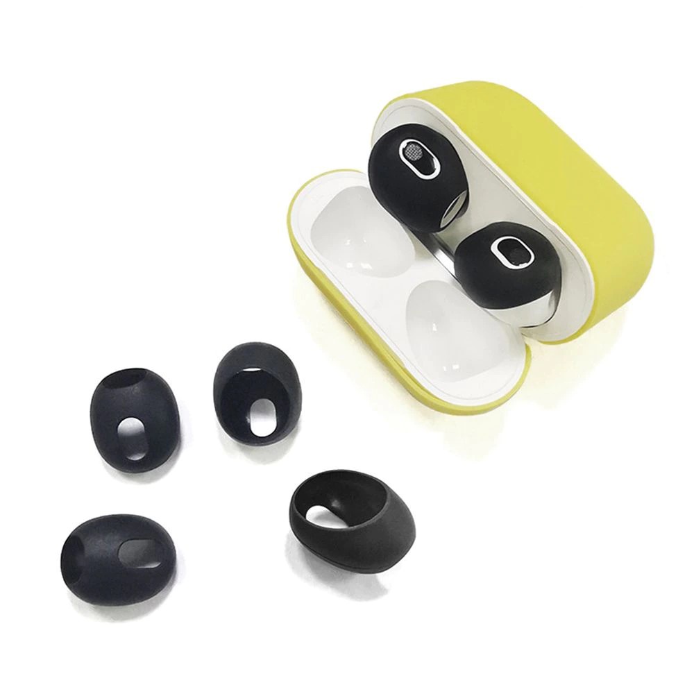 [Siêu Mỏng-Đậy Nắp Hộp Sạc Được] Nút Cao Su Bọc Tai Nghe AP AirPods 3