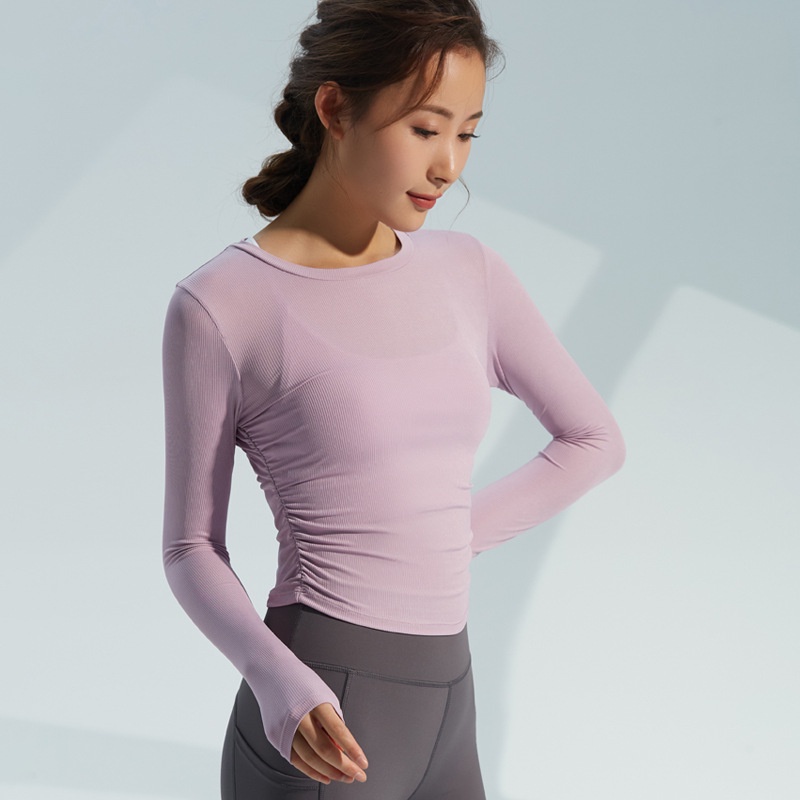 Áo tập yoga Airactive Leisure TP0405 SF tay dài dáng ôm nhanh khô thân thiện với da