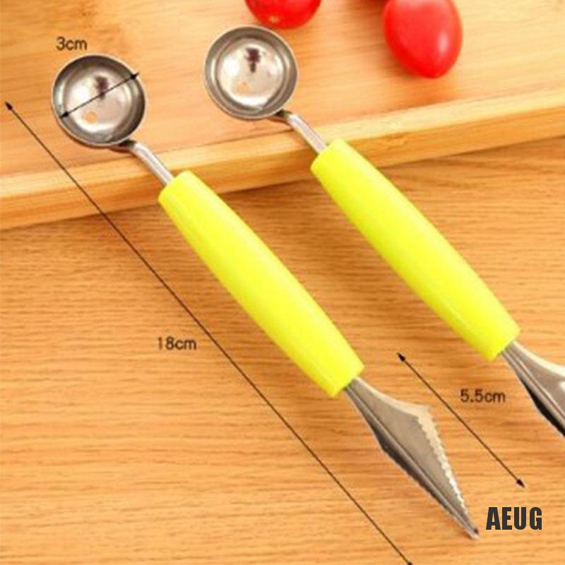 Muỗng múc dưa hấu có đầu dao khắc làm thủ công