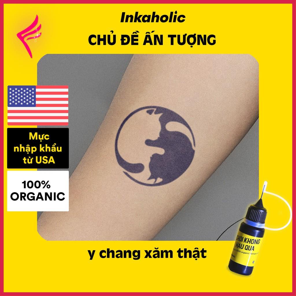 💫 Hình xăm tạm thời Inkaholic 15 ngày, mực xăm 100% thành phần tự nhiên và