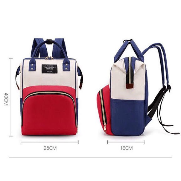 Balo Bỉm Sữa Đựng Đồ Đa Năng Cho Mẹ Và Bé.