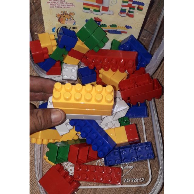 Giỏ lắp ráp Mô hình đa năng Blocks có 60 chi tiết bằng nhựa ABS 369_72
