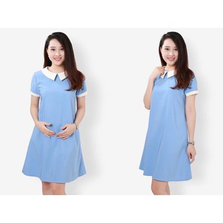Đầm Bầu Thiết Kế Cổ Đức
