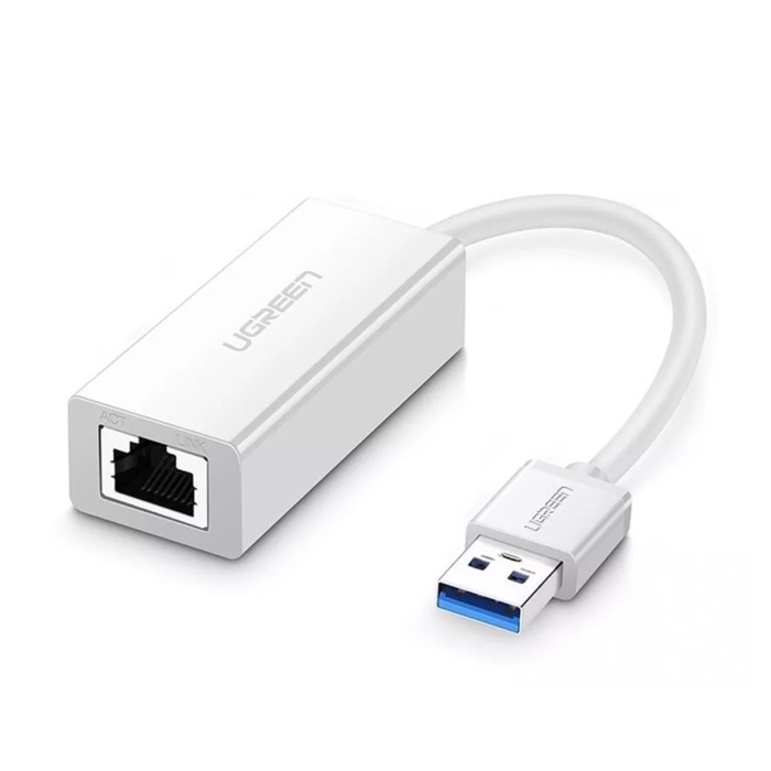 Cáp chuyển USB 3.0 to Lan hỗ trợ 10/100/1000 Mbps chính hãng Ugreen 20255
