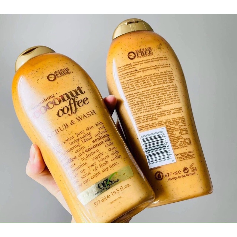 SỮA TẮM OGX TẨY TẾ BÀO CHẾT 577ML