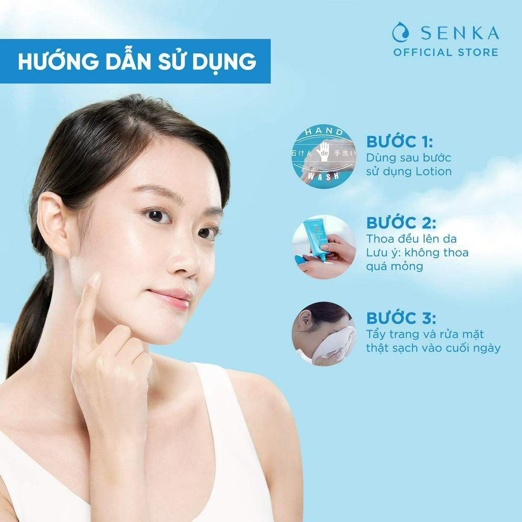 Bộ 02 Tinh chất chống nắng Senka Perfect UV Essence 50g