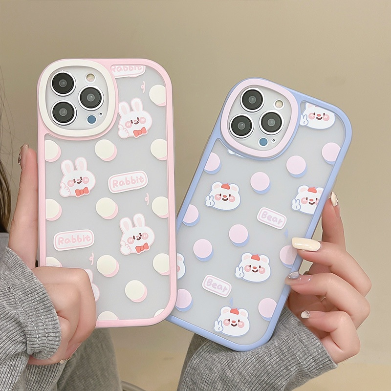 Ốp Điện Thoại Họa Tiết Hoạt Hình Mắt To Dễ Thương Cho iphone 13Pro 12Pro 11 xs xr