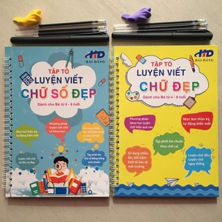 VỞ LUYỆN VIẾT CHỮ SỐ ĐẸP