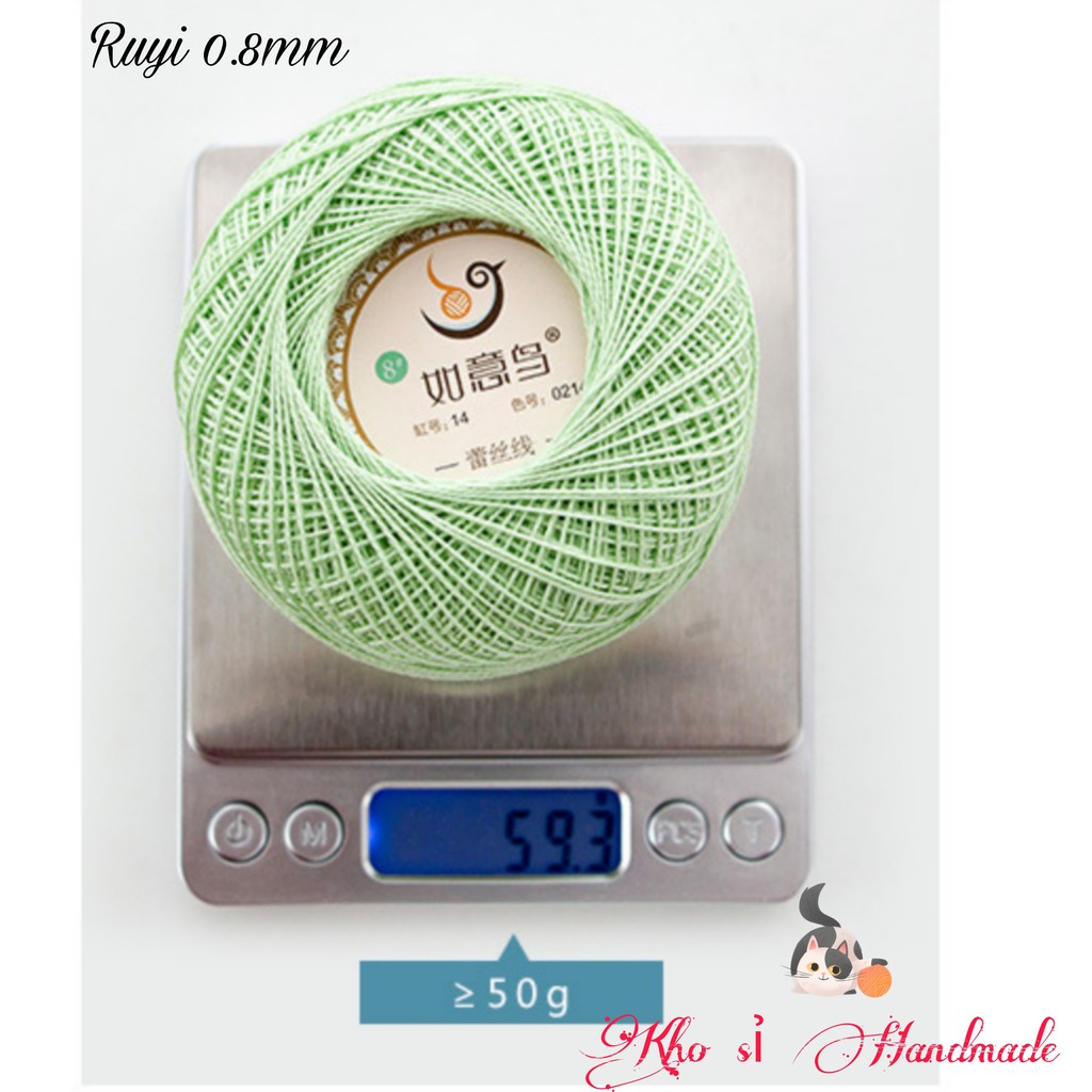 Sợi cotton Ruyi 0.8mm