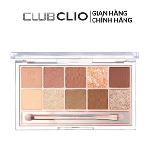 Màu mắt trang điểm clio pro eye palette - 12 autumn breeze in seoul forest 6g