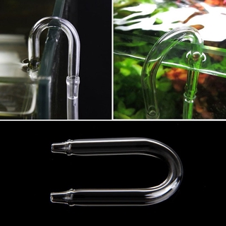 Ống chất liệu bằng thuỷ tinh hình chữ U truyền khí CO2 cho hồ cá DIY