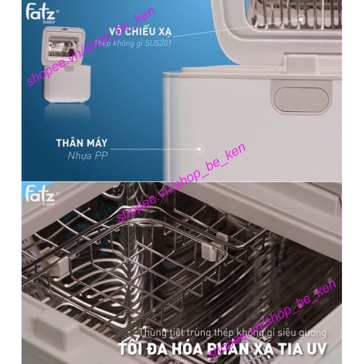 Máy tiệt trùng sấy khô UV Fatzbaby Fatz Super 3 - FB4715TN