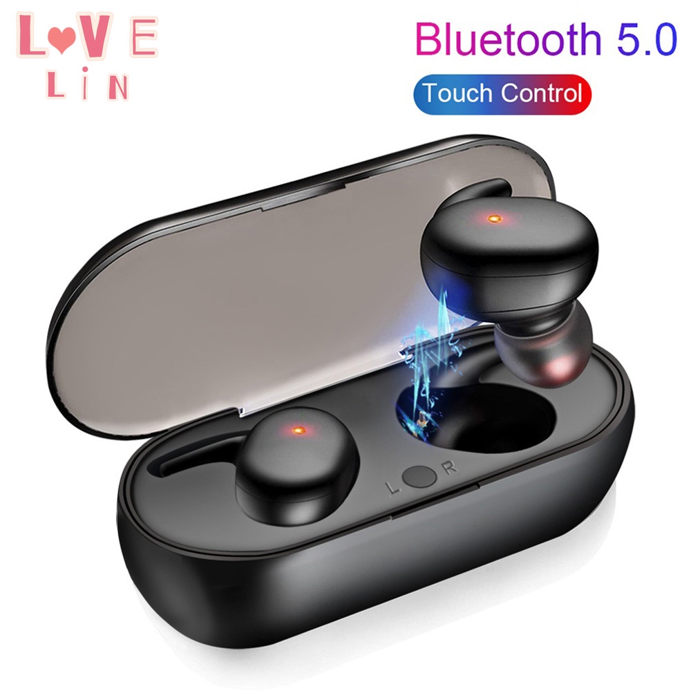 Tai Nghe Không Dây bluetooth 5.0 y30 tws Phong Cách Thể Thao Kèm Hộp Sạc Tiện Dụng