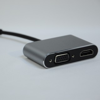 Adapter chuyển USB type-C ra HDMI và VGA