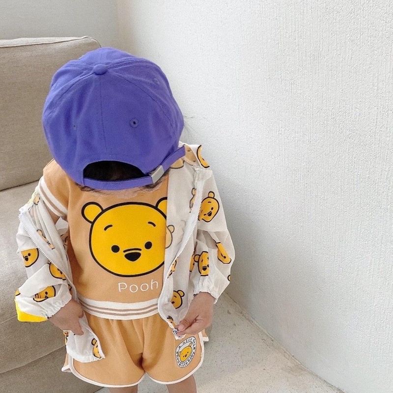 Bộ ba lỗ cho bé trai bé gái họa tiết dễ thương cotton loại 1