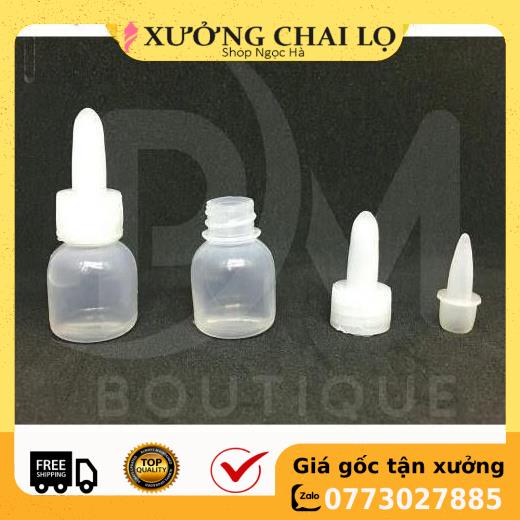 Lọ Nhựa ❤ GIÁ RẺ NHẤT ❤ [1000c] Lọ nhỏ mắt 5ml chiết mỹ phẩm, đựng dung dịch , phụ kiện du lịch