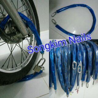 Dây xích khóa xe sắt 6.li dài 1m 🚵 giá sỉ rẻ nhất