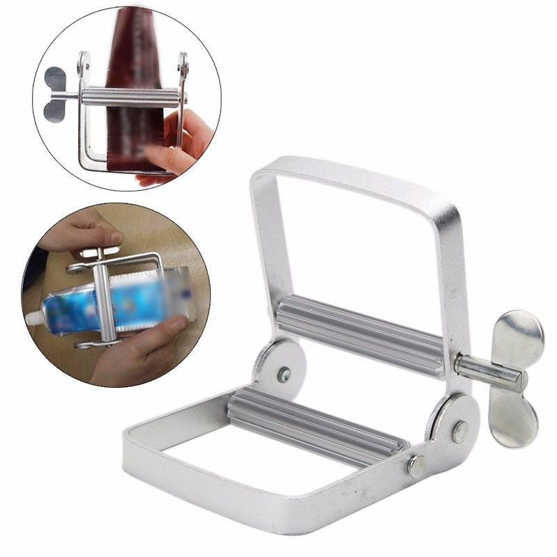 Useful Metal Tube Squeezer Keys Toothpaste Color Cream Squeezer Roller Home