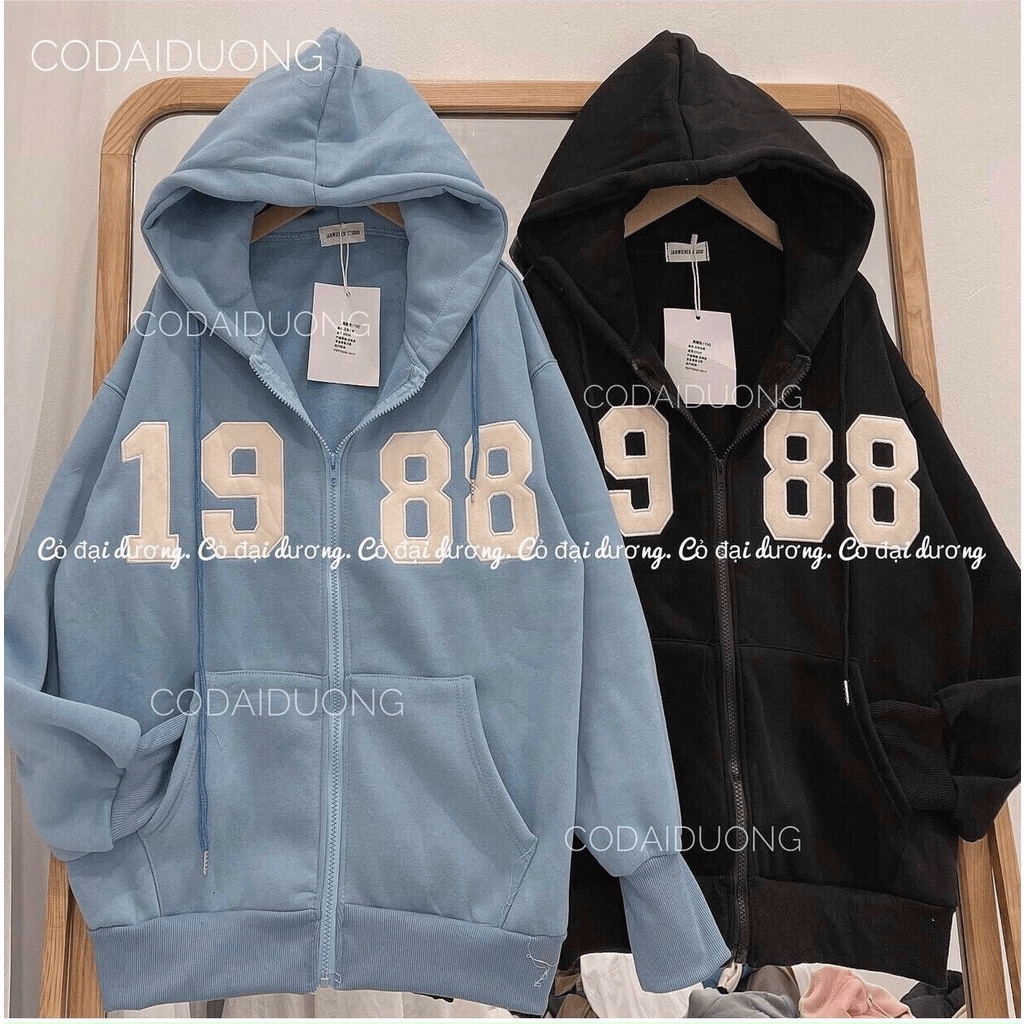 ÁO KHOÁC NỈ FORM RỘNG THỜI TRANG 1988 CỰC XINH DÀNH CHO CÁC BẠN TRẺ KOKO MI