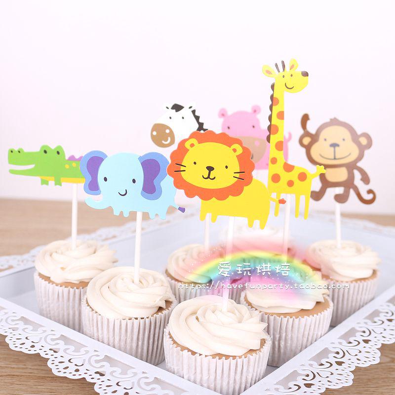 Set que cắm giấy vườn thú