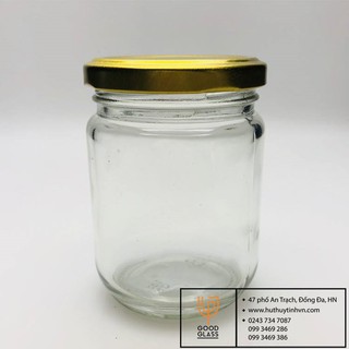 HŨ THỦY TINH TRÒN 220ML